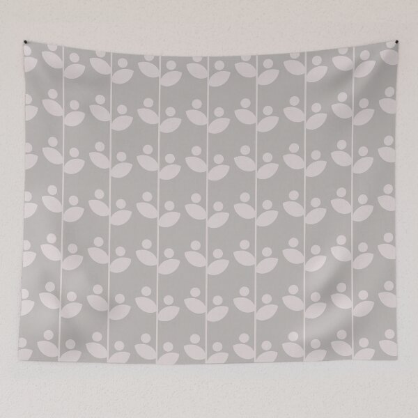 Item preview, Cute Minimalist Retro Leaves Pattern, Mid Century Modern Leaves Taupe designed and sold by scorpiolane.
