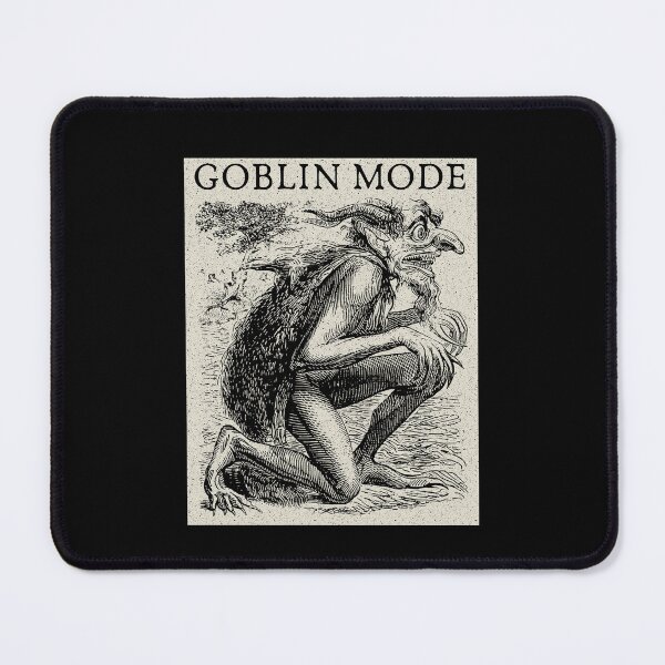 Item preview, Vintage Goblincore Goblin Mode: A Humorous Gift for Introverted Feminists Embracing Lazy, Antiwork, No Makeup Day designed and sold by MinistryOfFrogs.