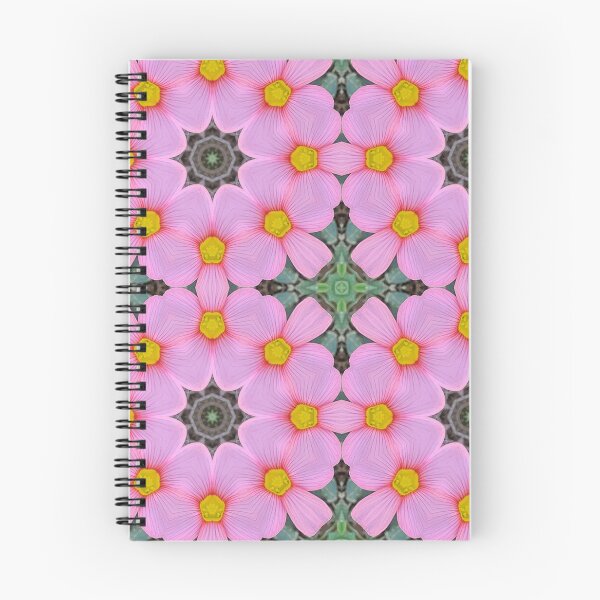 Item preview, Pink and Yellow Floral Rosette Flower Pattern | Oxalis Obtusa 1.1 designed and sold by FRLF.