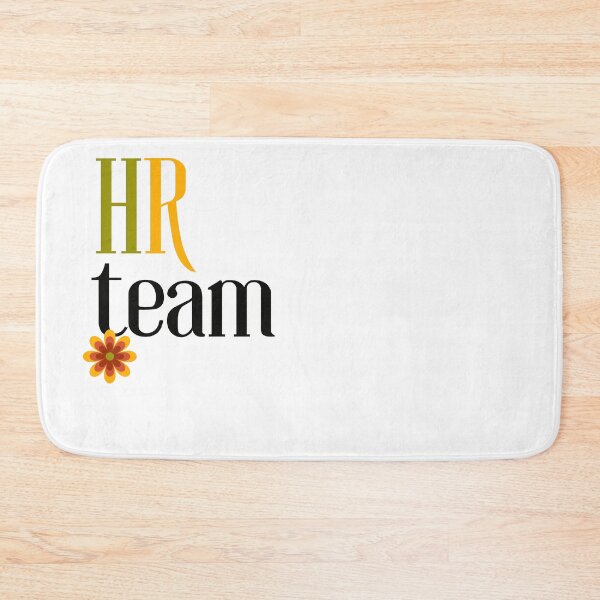 Item preview, HR Team (Retro color flower design) designed and sold by Oreo2020 Creations.