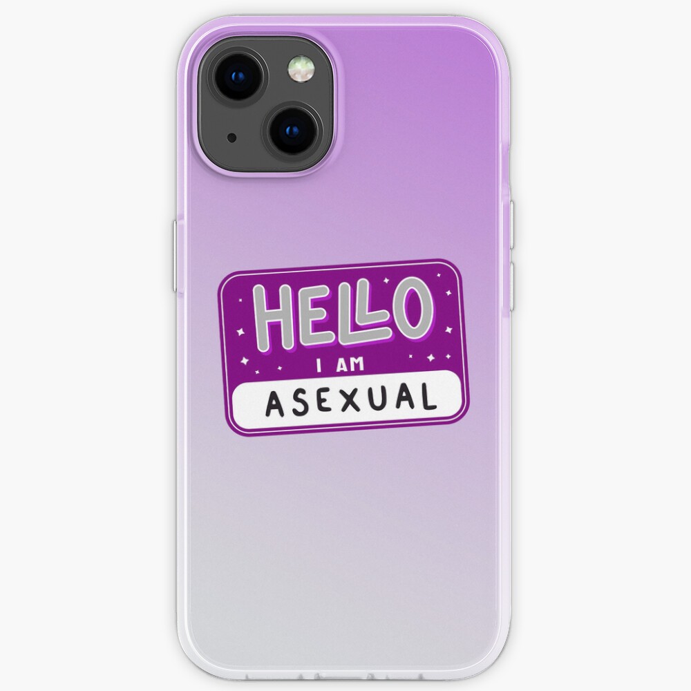 asexual pride merch lgbtq queer art print stickers cute iphone case for sale by mamoan redbubble