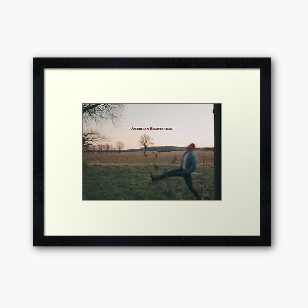 Zach Bryan American Heartbreak Album Cover Framed Art Print
