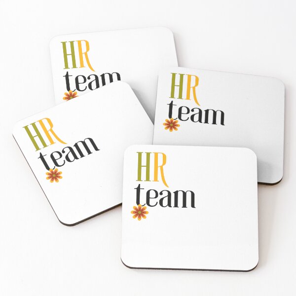 Item preview, HR Team (Retro color flower design) designed and sold by Oreo2020 Creations.