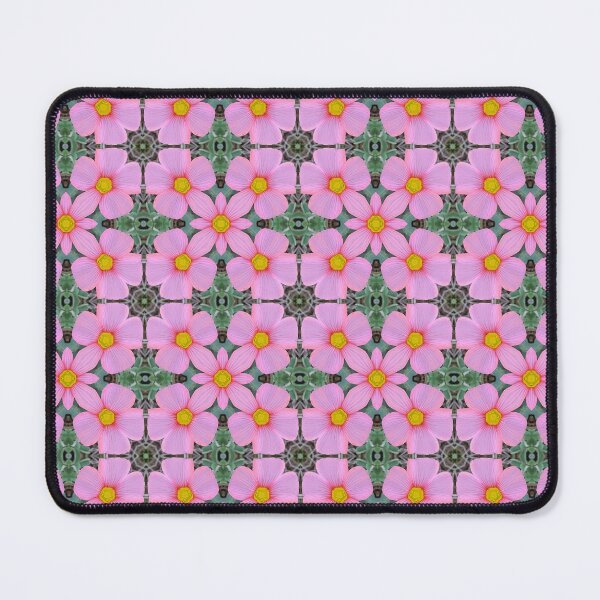 Item preview, Pink and Yellow Flower Petal Arabesque Pattern | Oxalis Obtusa 1.2 designed and sold by FRLF.