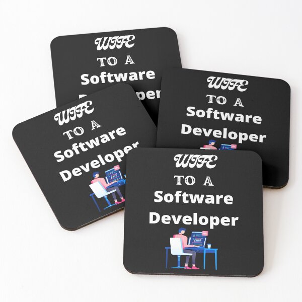 Item preview, Wife To A Software Developer designed and sold by SolSel ⭐⭐⭐⭐⭐.
