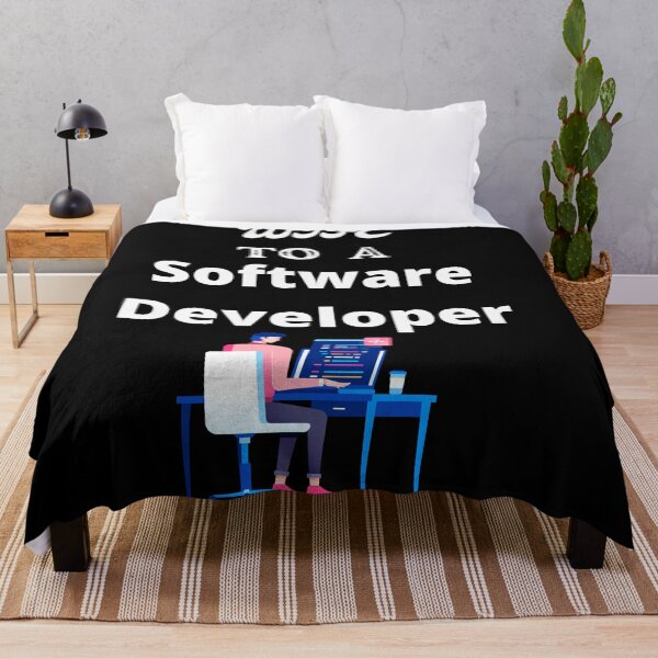Item preview, Wife To A Software Developer designed and sold by SolSel ⭐⭐⭐⭐⭐.