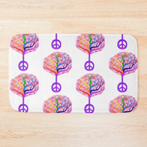 Item preview, Cherry Blossom Rainbow Peace Tree designed and sold by Deborah Camp.
