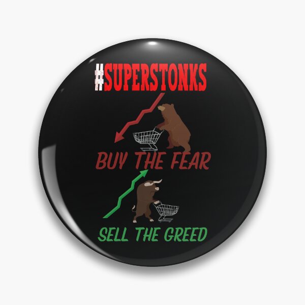 Item preview, Superstonks - Buy the Fear Sell the Greed designed and sold by BearMrktGenius.