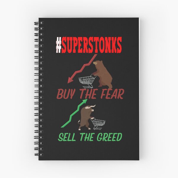 Item preview, Superstonks - Buy the Fear Sell the Greed designed and sold by BearMrktGenius.
