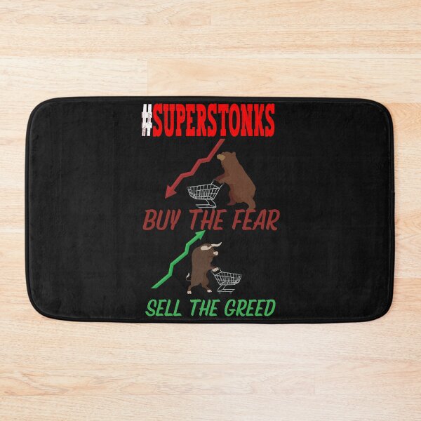 Item preview, Superstonks - Buy the Fear Sell the Greed designed and sold by BearMrktGenius.