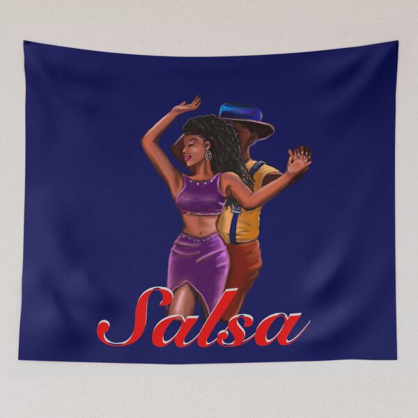 Item preview, Salsa dancing couple - the best of Salsa designed and sold by Artonmytee.
