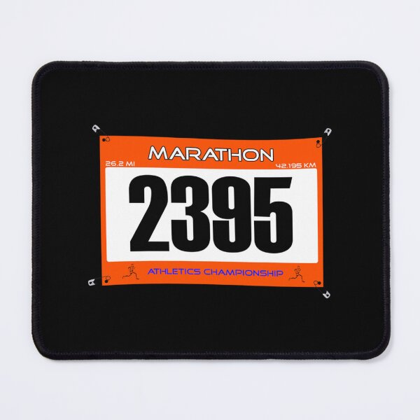 Item preview, Marathon Runner Fitted T-Shirt designed and sold by janlzmaude.