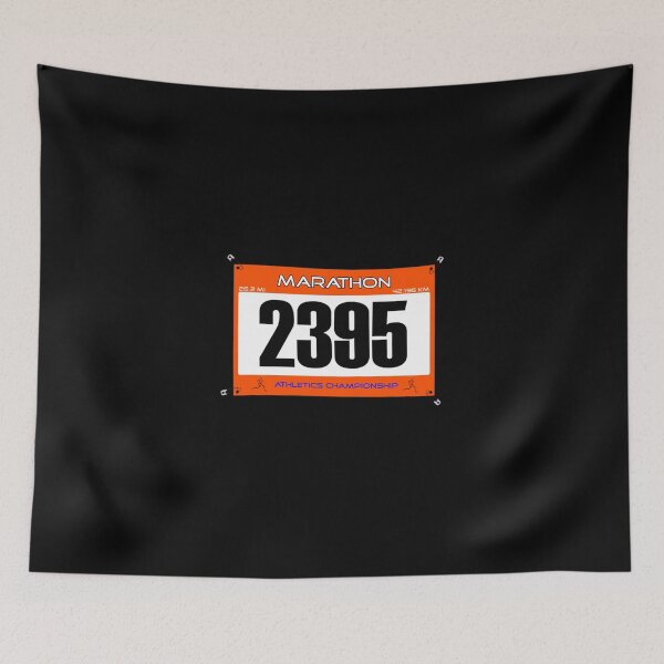 Item preview, Marathon Runner Fitted T-Shirt designed and sold by janlzmaude.