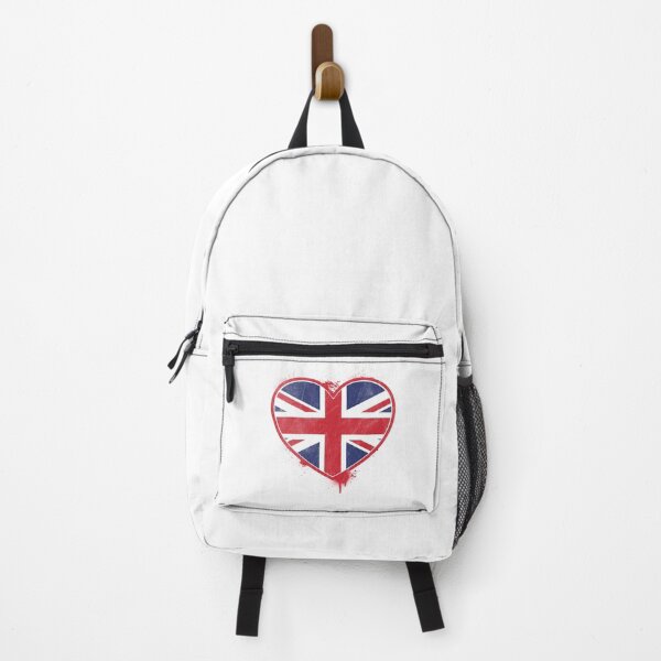 Item preview, Heart Shaped UK Union Jack Flag designed and sold by Hixon House.