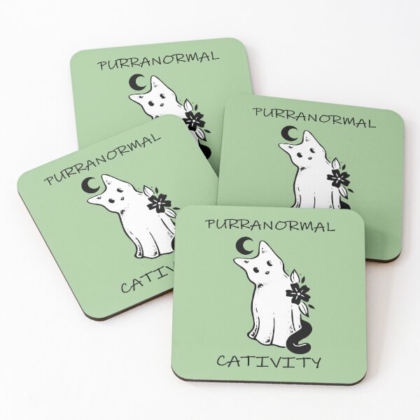 Item preview, purranormal cativity halloween cat designed and sold by XXgooddeedXX.
