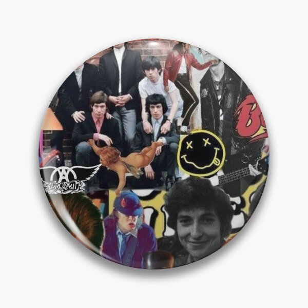 Item preview, retro 1990 Rock Band Posters designed and sold by sundayshop.