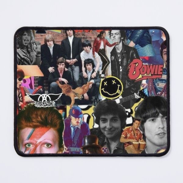 Item preview, retro 1990 Rock Band Posters designed and sold by sundayshop.