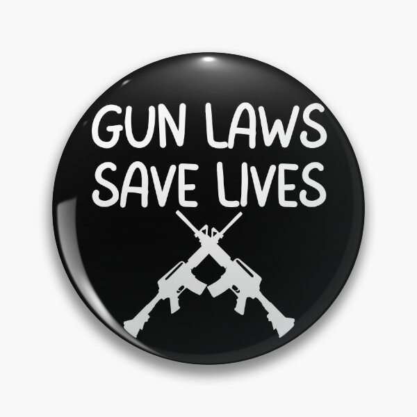 Item preview, Gun Laws Save Lives Text Design designed and sold by EarthArtDesigns.