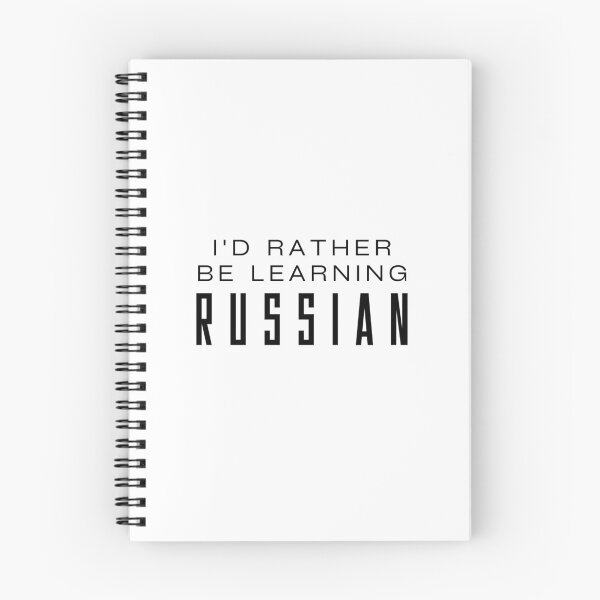 Item preview, I'd Rather Be Learning Russian designed and sold by newgirlotb.