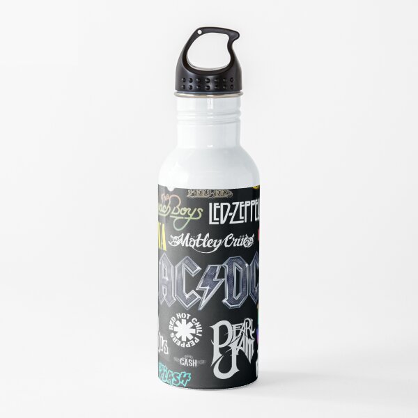 forever rock and roll Water Bottle