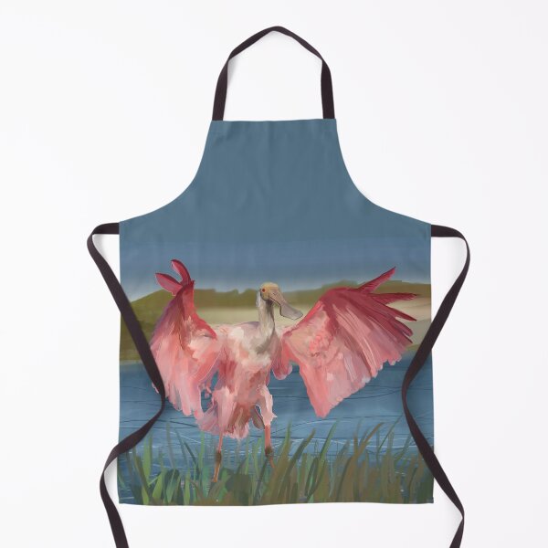 Item preview, A Possessive Roseate Spoonbill Bird designed and sold by Lacey Schmidt.