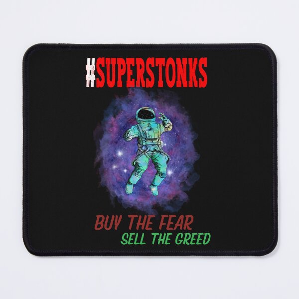 Item preview, Superstonks - Astronaut in space designed and sold by BearMrktGenius.