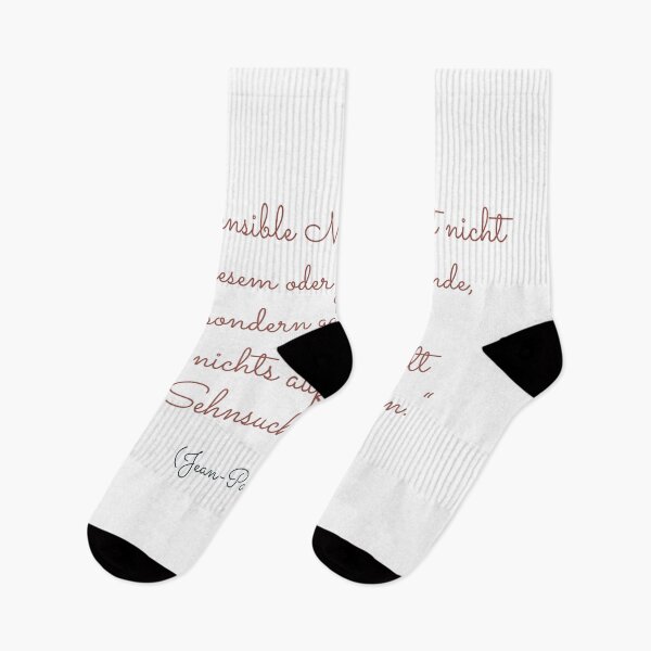Item preview, "The sensitive person does not suffer for this or that reason, but all alone, because nothing in this world can satisfy his longing." - Philosophy and Romanticism. designed and sold by Boogosh.