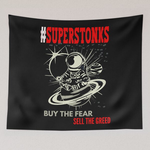 Item preview, Superstonks - Astronaut Buy The Dip designed and sold by BearMrktGenius.