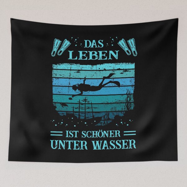 Item preview, Diving - Life is better under water designed and sold by Shirt-Designs.
