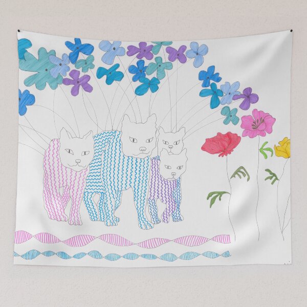 Item preview, The cat gang designed and sold by NINIPO.