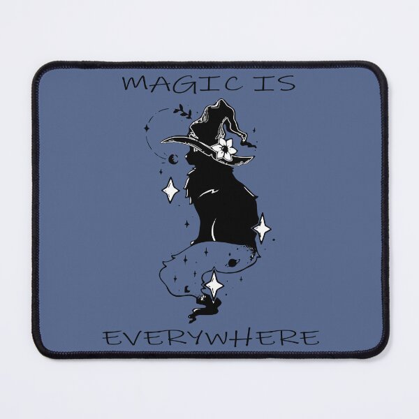 Item preview, magic is everywhere kawaii witch cat, cat lovers designed and sold by XXgooddeedXX.
