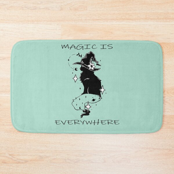 Item preview, magic is everywhere kawaii witch cat, cat lovers designed and sold by XXgooddeedXX.