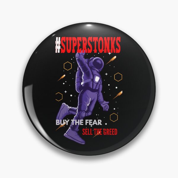 Item preview, Superstonks - Astronaut flying  designed and sold by BearMrktGenius.