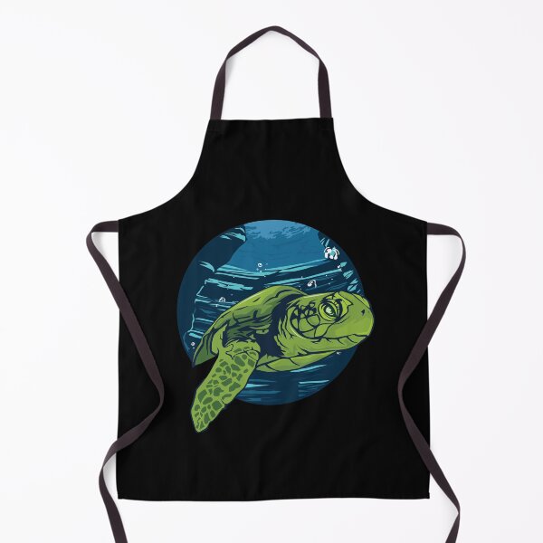 Artikelvorschau, Schildkröte Tiefseeschwimmen grünes Tier entworfen und verkauft von BakaOutfit.