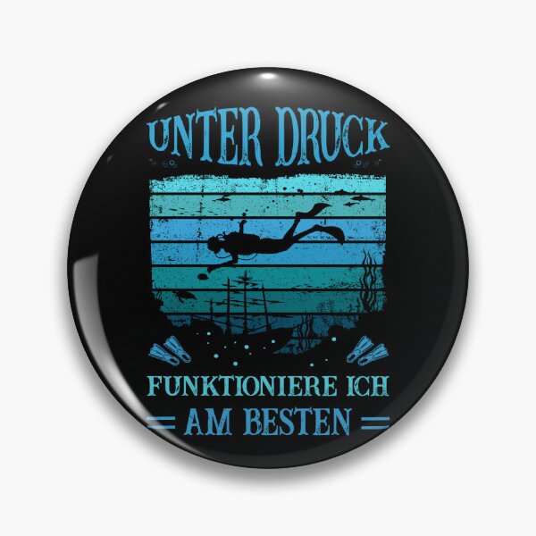 Item preview, Diver - I function best under pressure designed and sold by Shirt-Designs.