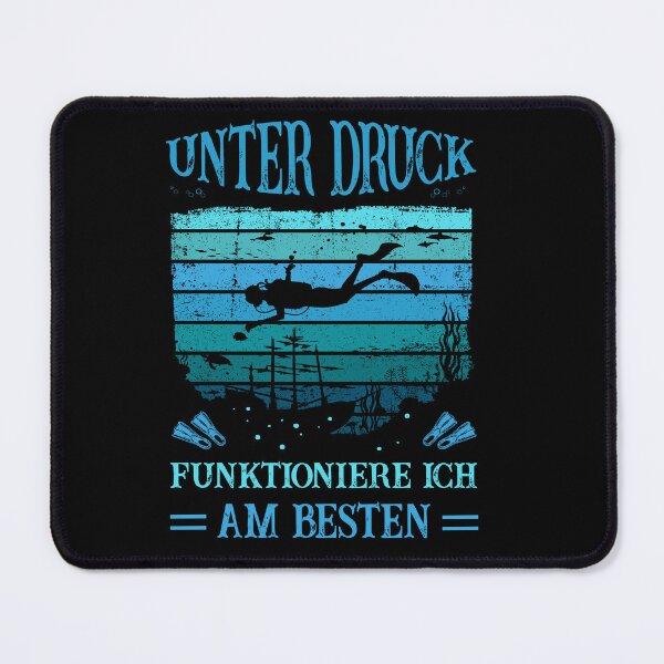 Item preview, Diver - I function best under pressure designed and sold by Shirt-Designs.