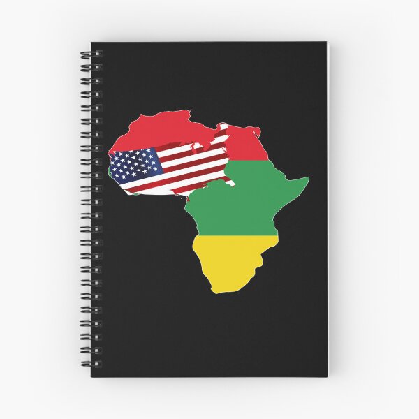 Item preview, African American Map Print Out of Africa designed and sold by MugsNstuff Live Love Create!.
