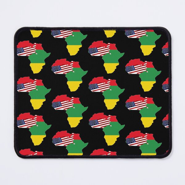 Item preview, African American Map Print Out of Africa designed and sold by MugsNstuff Live Love Create!.