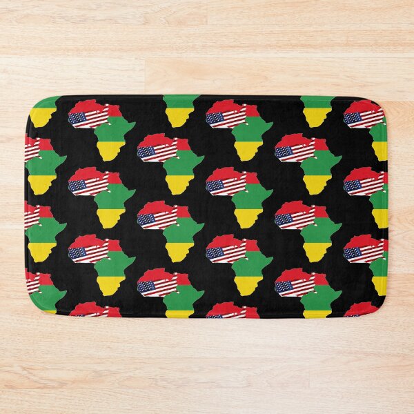 Item preview, African American Map Print Out of Africa designed and sold by MugsNstuff Live Love Create!.
