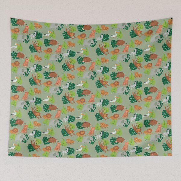 Item preview, Safari Jungle Animal Collage! designed and sold by sweatshop22.