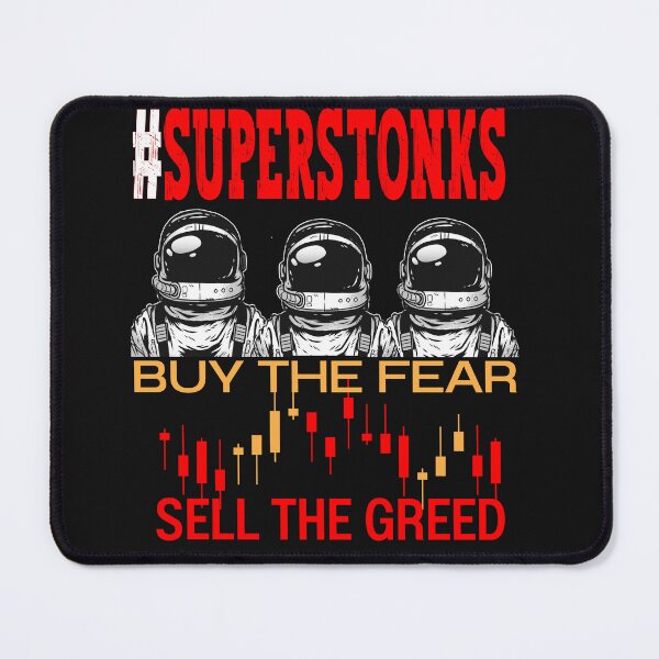 Item preview, Superstonks - Three Astronauts with candlesticks designed and sold by BearMrktGenius.