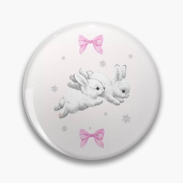 Item preview, bunny with pink bow ✧˚ · . designed and sold by ℳ.