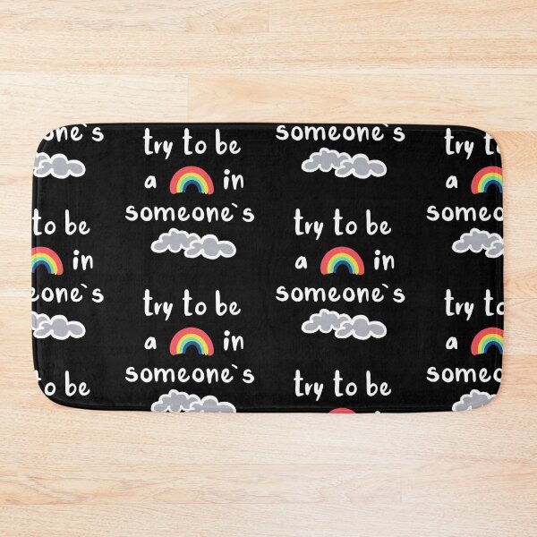 Item preview, White Rainbow Quote designed and sold by Mytrudesign by Liz.