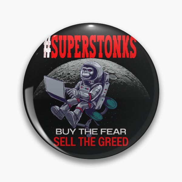 Artikelvorschau, Superstonks - Gorilla-Investor im Weltraum entworfen und verkauft von BearMrktGenius.