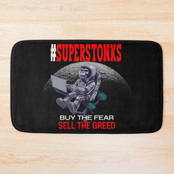 Item preview, Superstonks - Gorilla Investor In Space designed and sold by BearMrktGenius.