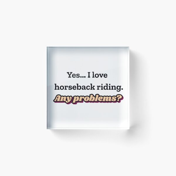 Item preview, I love Horseback Riding designed and sold by cooldesignsalot.