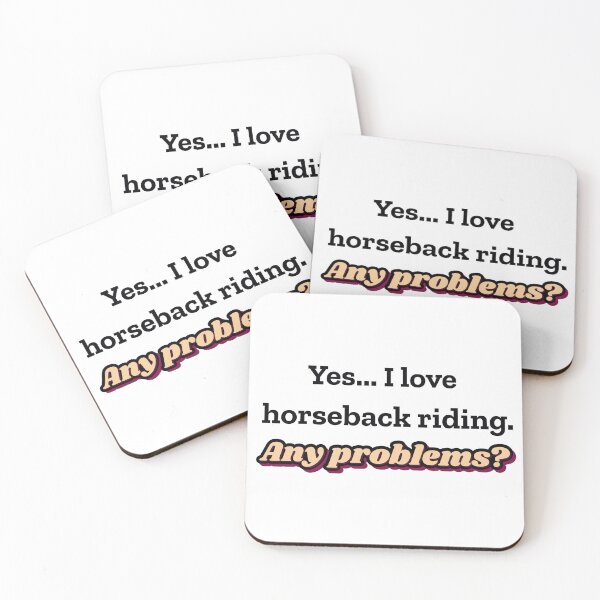 Item preview, I love Horseback Riding designed and sold by cooldesignsalot.