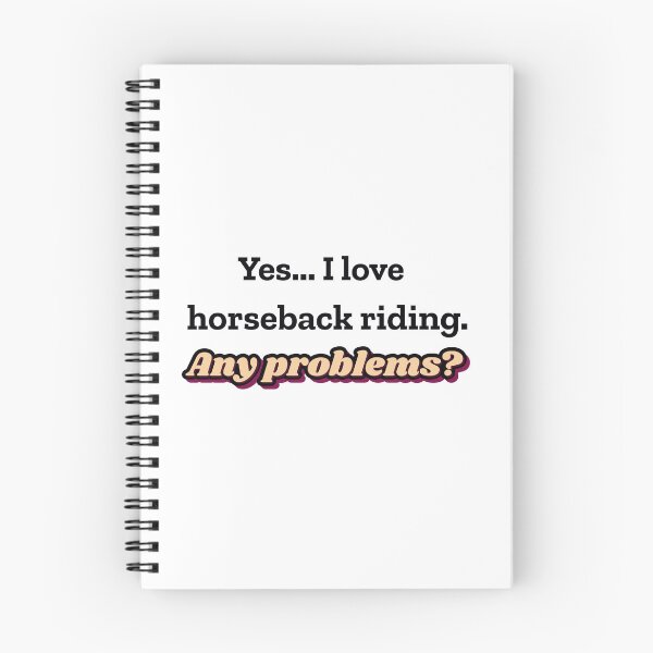 Item preview, I love Horseback Riding designed and sold by cooldesignsalot.