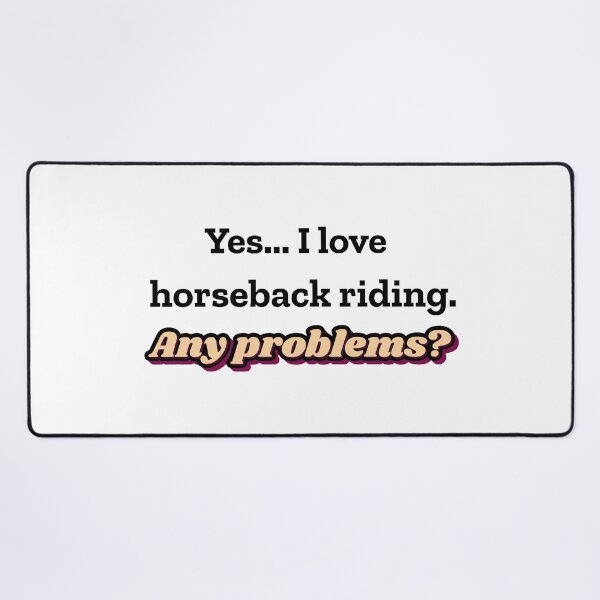 Item preview, I love Horseback Riding designed and sold by cooldesignsalot.