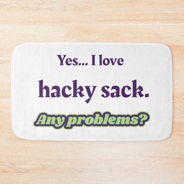 Item preview, I love Hacky Sack designed and sold by cooldesignsalot.